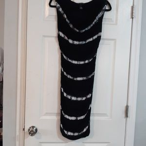 Beautiful INC dress black, white and sparkles